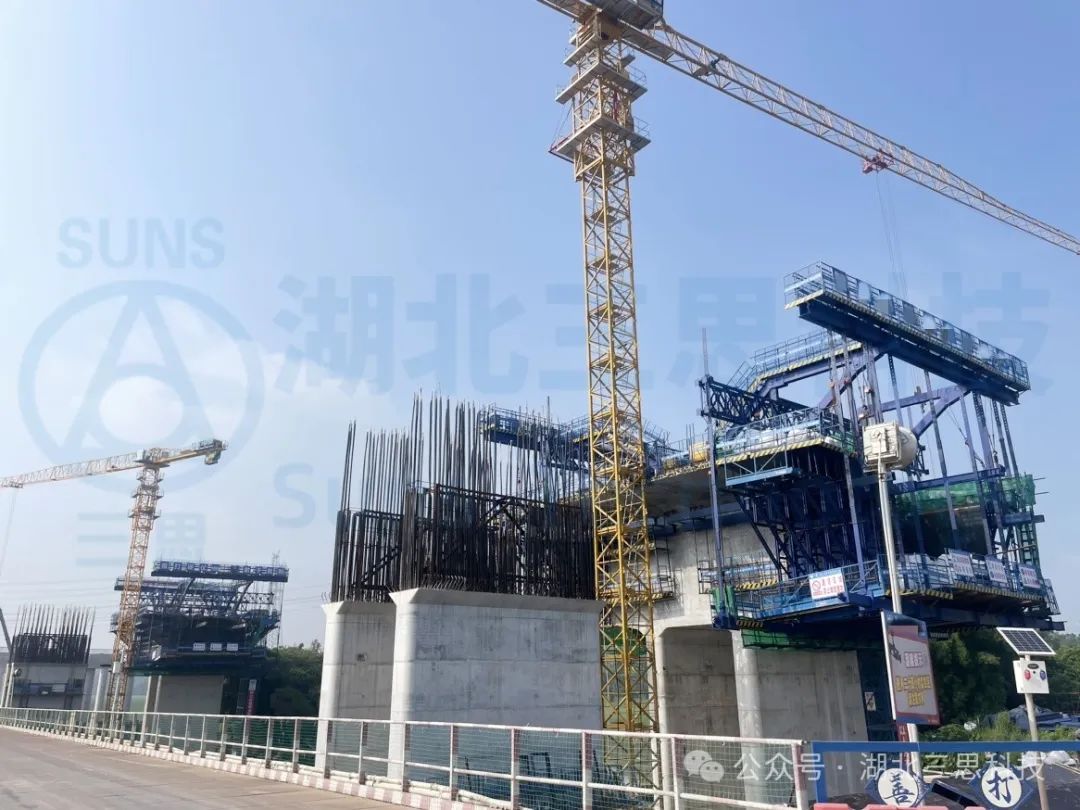 貴州、福建、廣東、陜西現(xiàn)場多臺施工掛籃智能安全監(jiān)測系統(tǒng)安裝完工